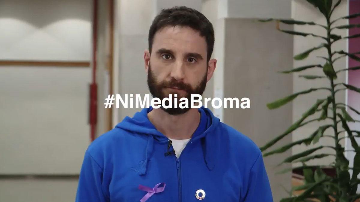  ’Ni media broma’, campaña contra la violencia machista protagonizada por varios cómicos españoles.