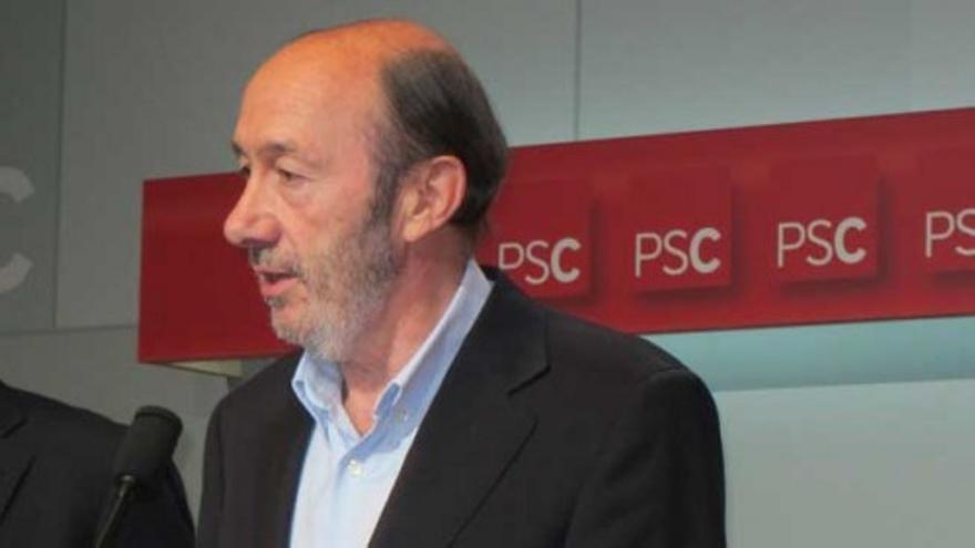 Rubalcaba: &quot;Bildu podría haber tenido menos poder institucional&quot;