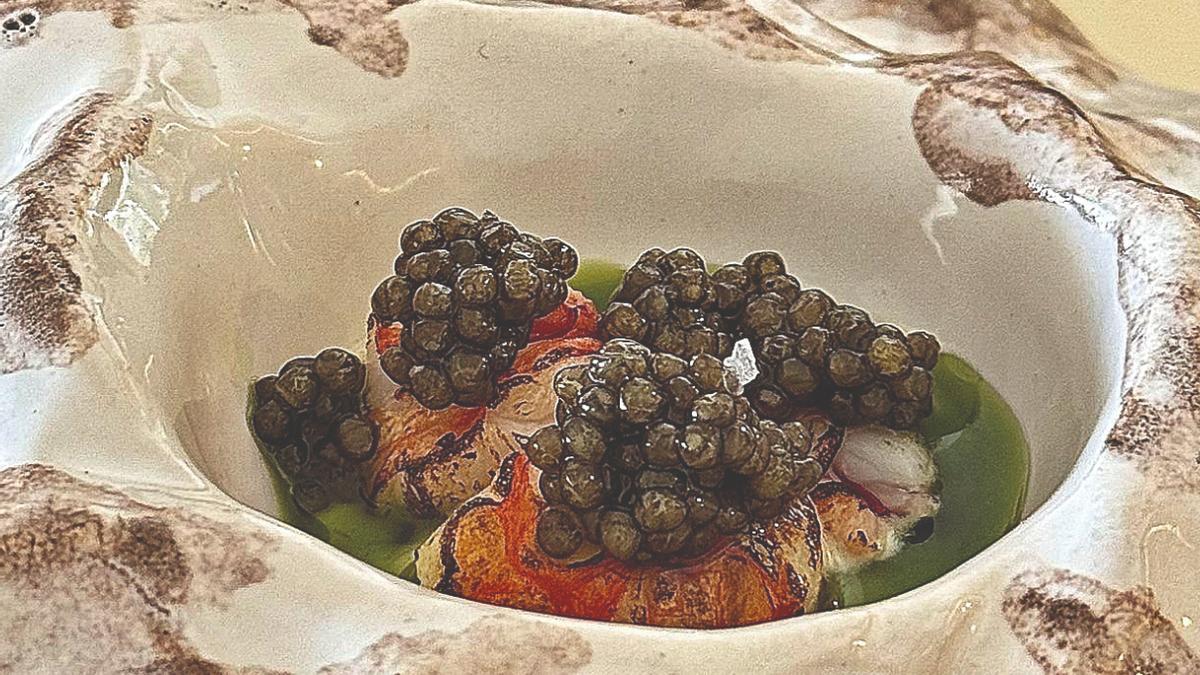 Uno de los platos de El Pellizco