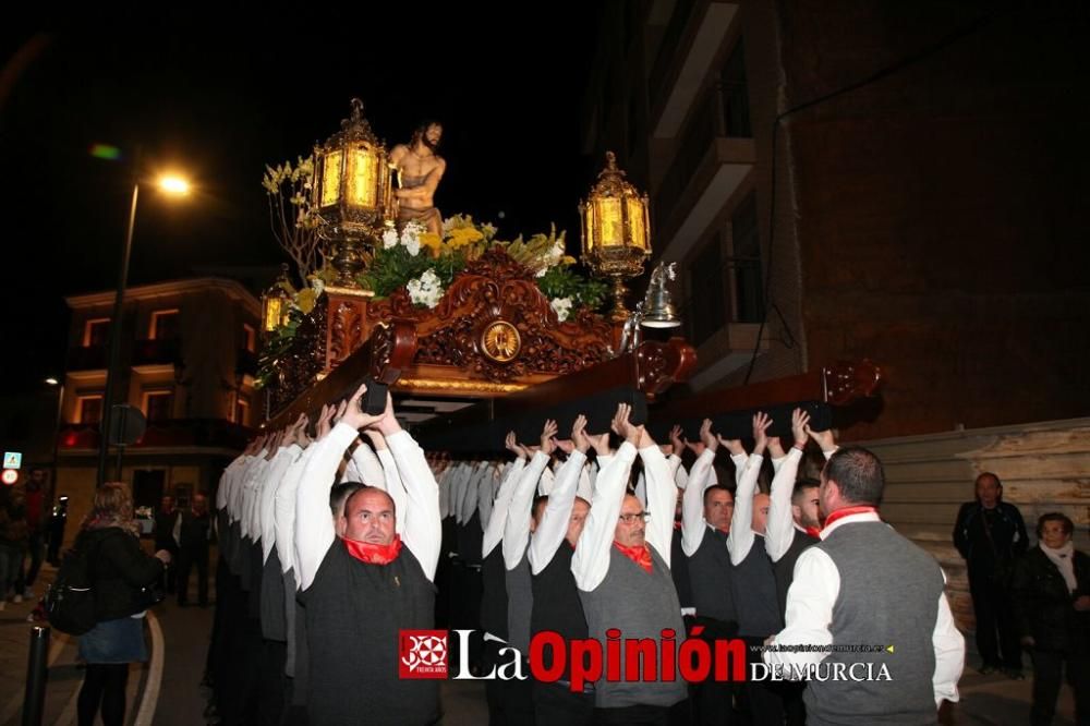 Encuentro en Lorca del Cristo de la Sangre, Señor de la Penitencia y la Virgen de la Soledad