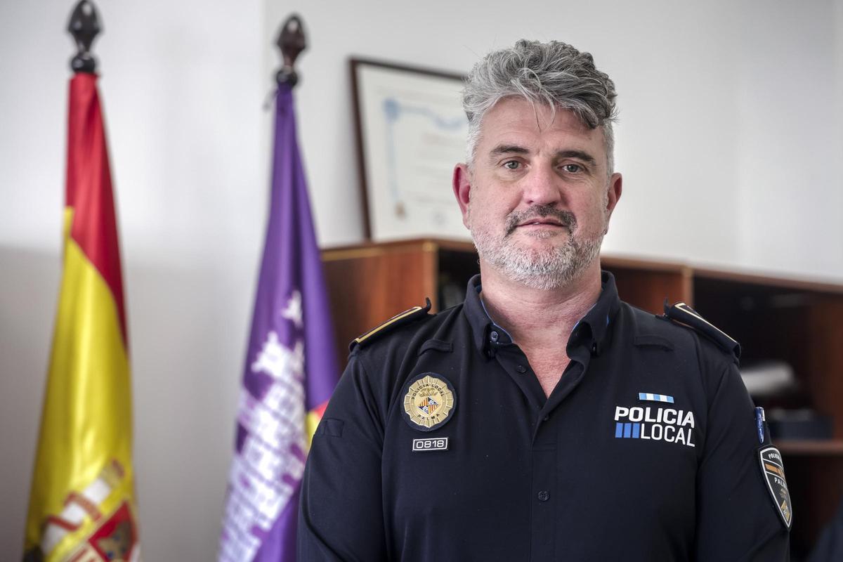Guillem Mascaró, jefe de la Policía Local de Palma.