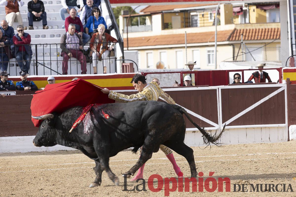 El torero de Cehegín, Antonio Puerta, en la corrida clasificatoria de la Copa Chenel de Madrid