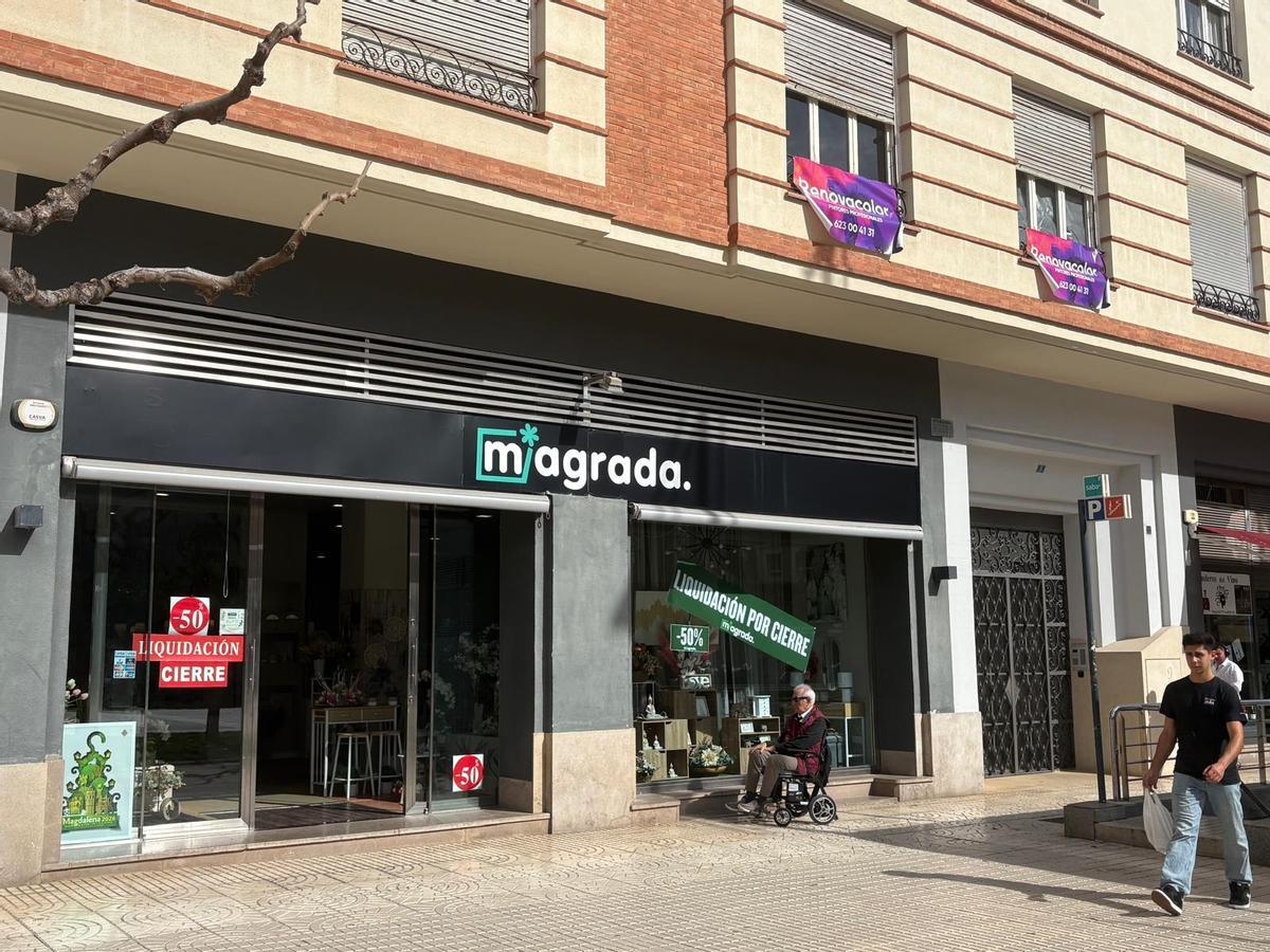 Fachada del establecimiento.