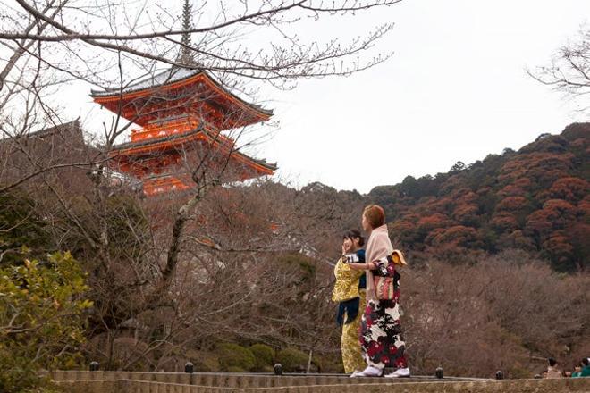 Templo Kiomizudera, kioto, japon