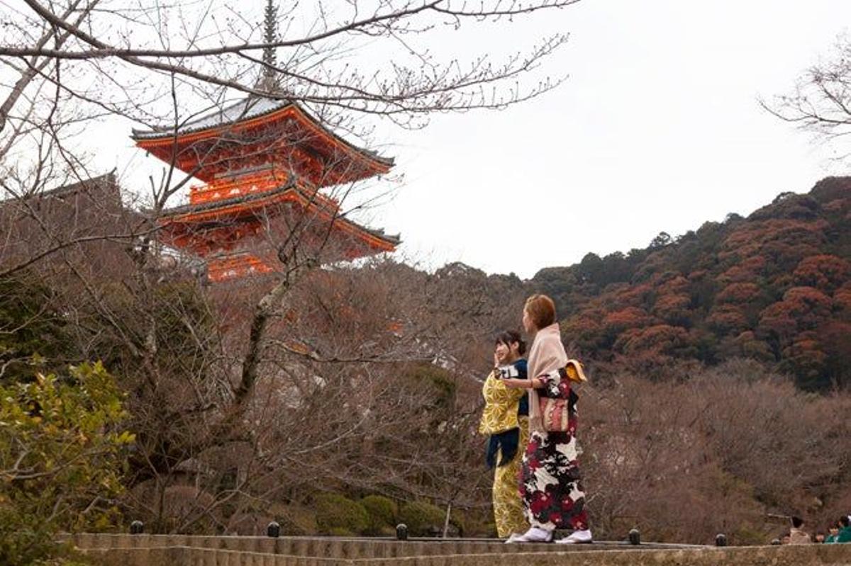 Templo Kiomizudera, kioto, japon
