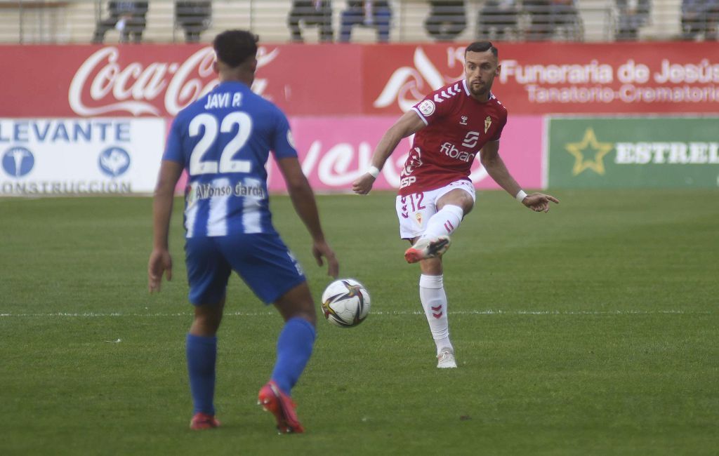 La victoria del Real Murcia frente al Águilas, en imágenes