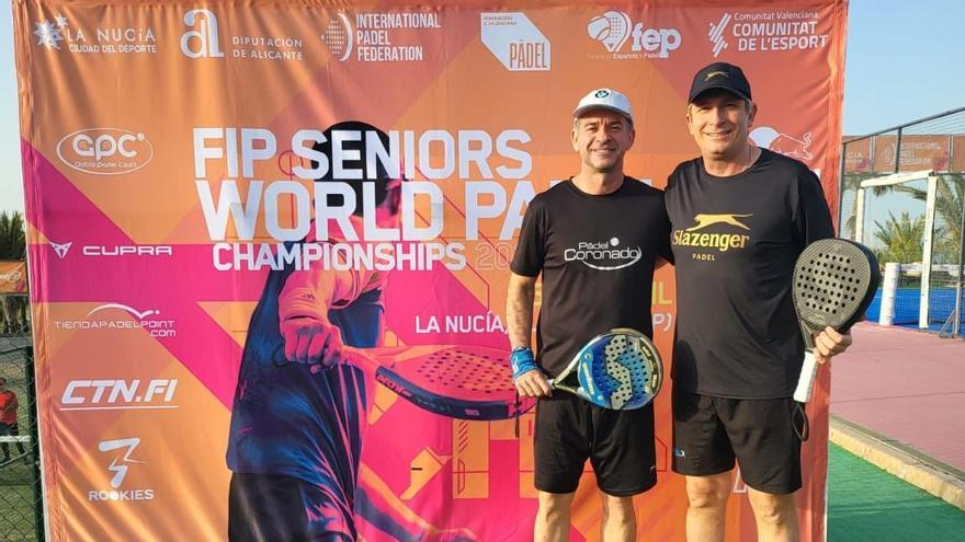 Los campeones del mundo de pádel de veteranos son valencianos