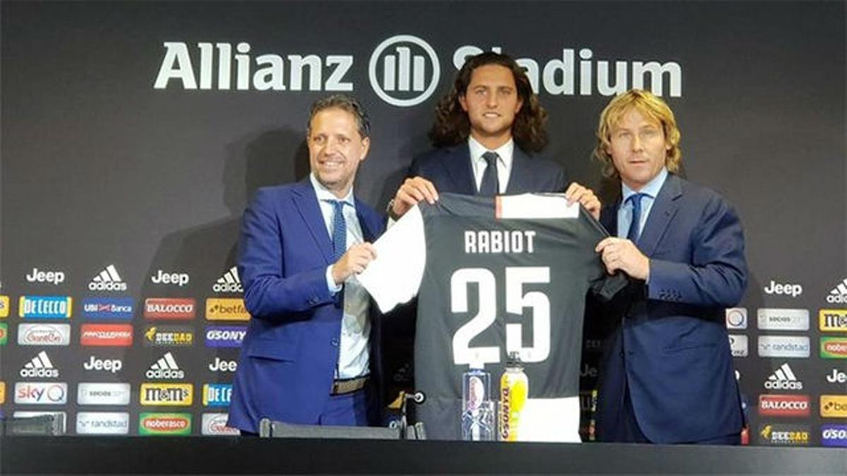 La Juventus presenta a Rabiot