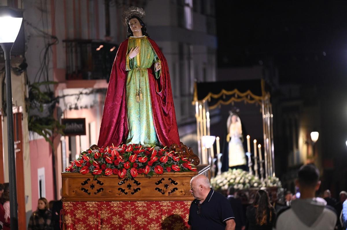 La Semana Santa en Santa María de Guía brilla con la Procesión Magna