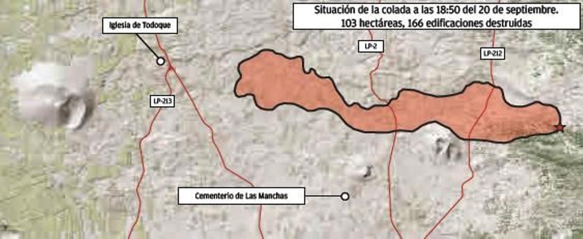 La lava se precipita al océano desde un acantilado y crea nubes de gas nocivo.