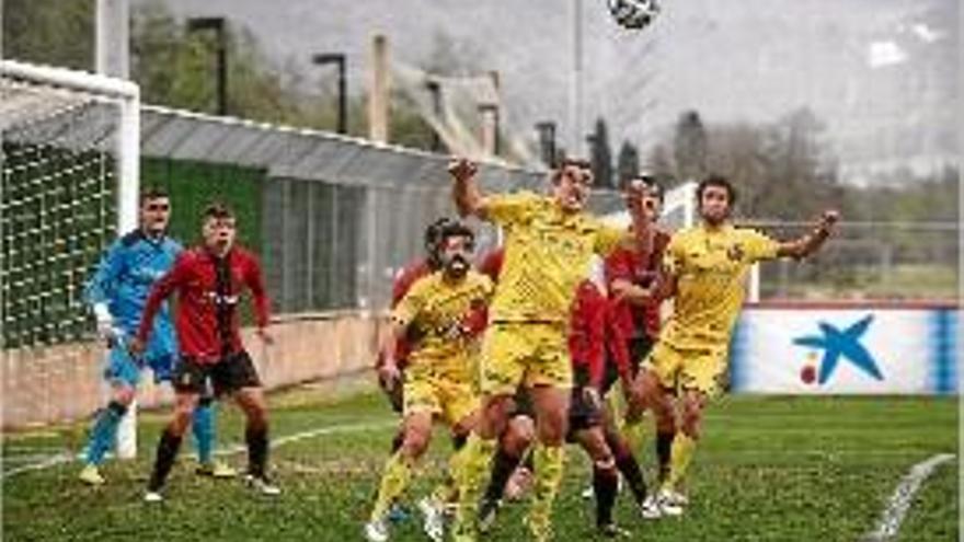 L&#039;Olot vol rendibilitzar el punt sumat a Son Bibiloni