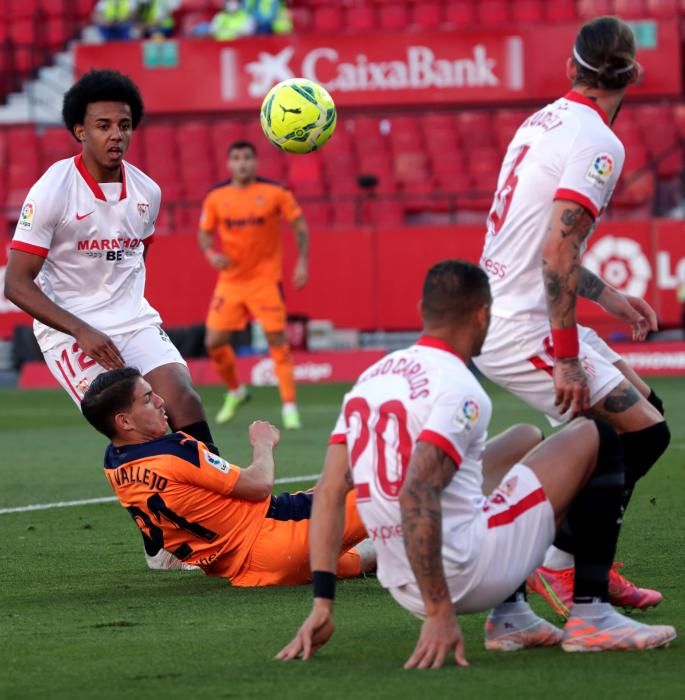 Sevilla - Valencia, en imágenes