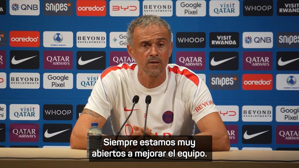 Luis Enrique: "Ferran Torres encaja perfectamente con lo que buscamos"