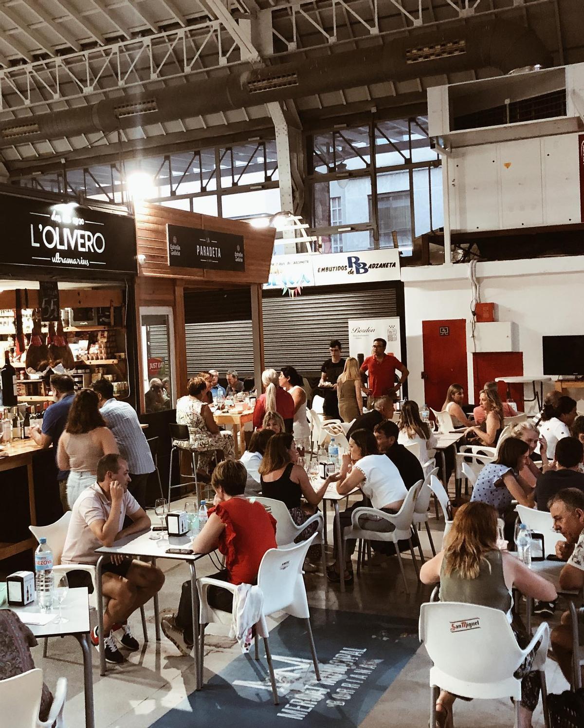 Mercado de Burriana. Gastrobares.