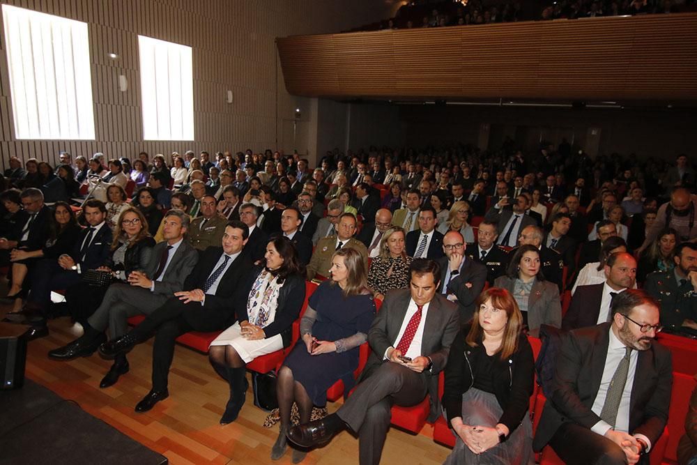 Entrega de las banderas con motivo del Día de Andalucía en Córdoba