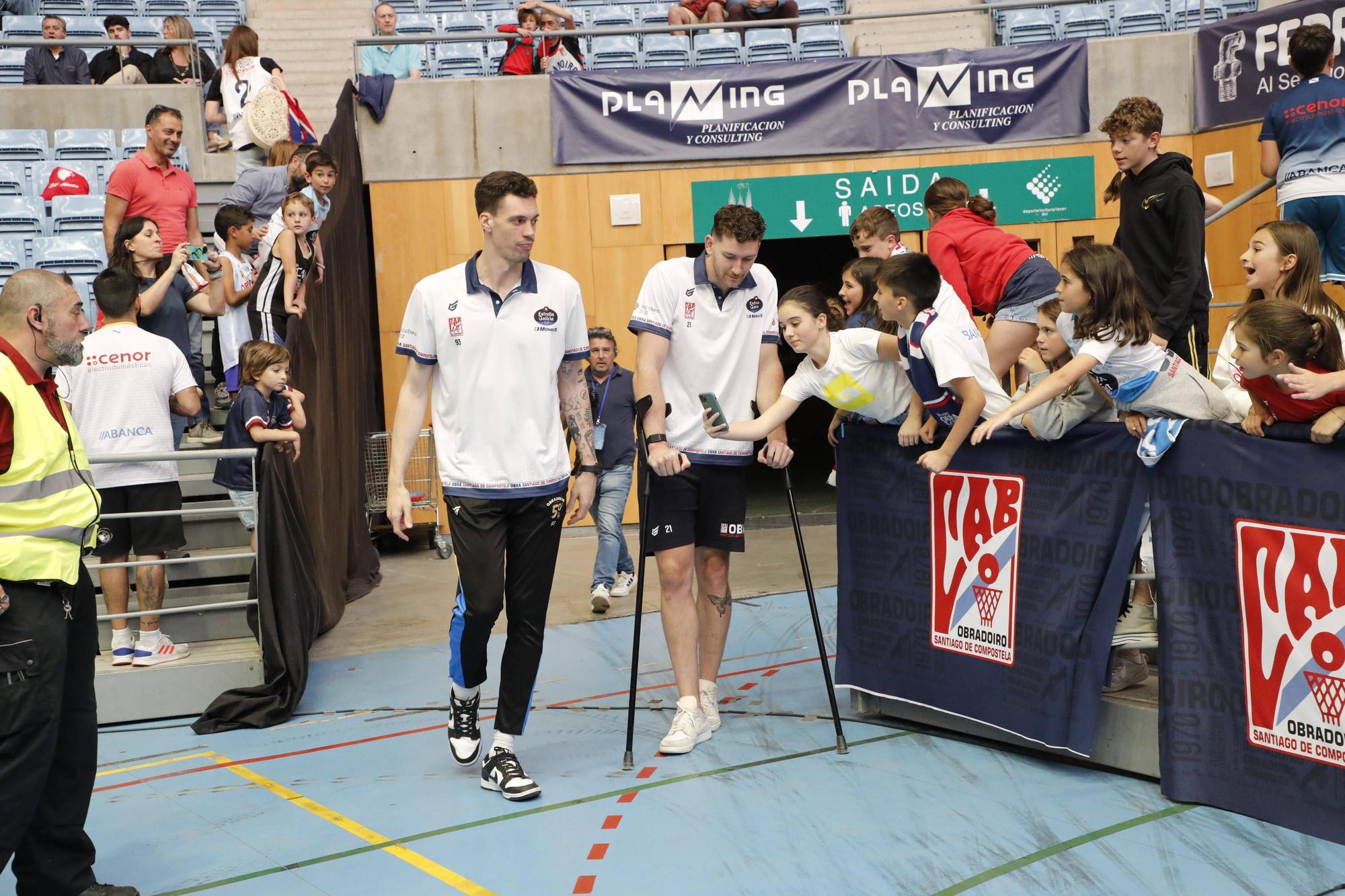 Obradoiro vs Fuenlabrada: las imágenes del partido