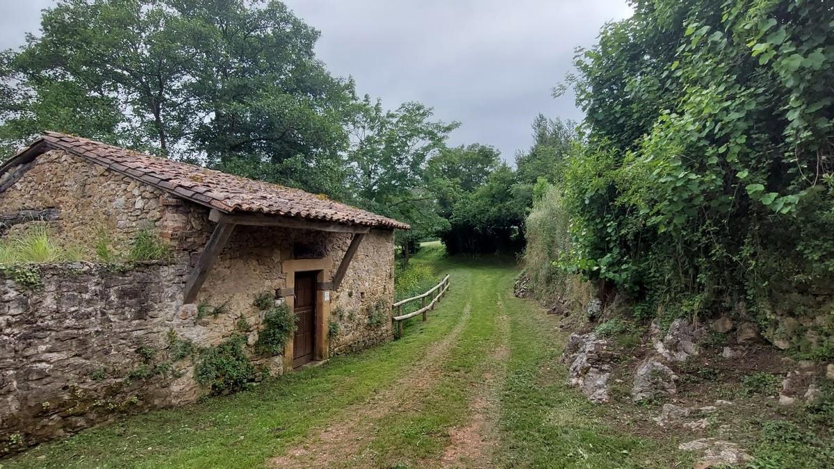 Molino en La Ponte, Cayés, entre los más antiguos de Asturias