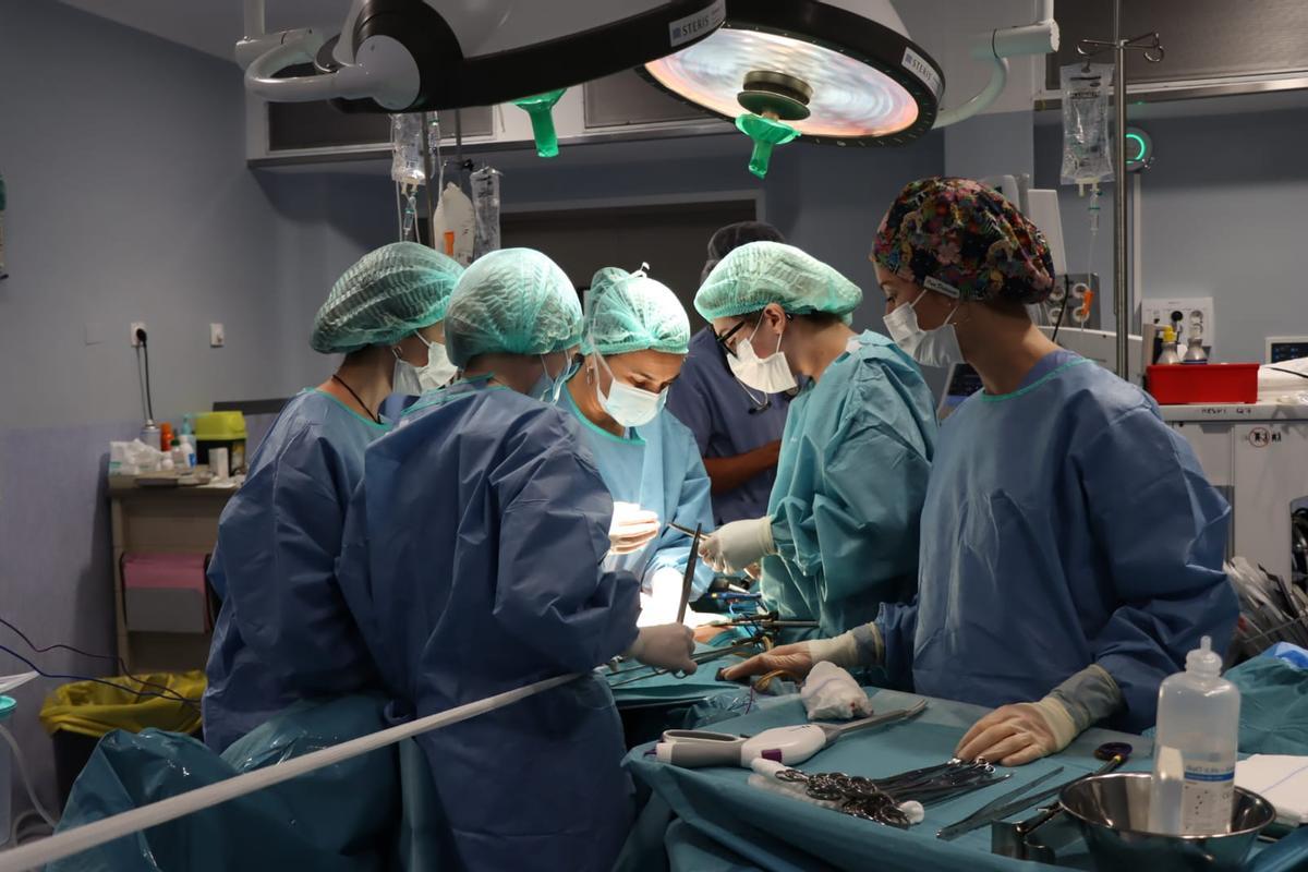 Una intervenció quirúrgica oncològica al Trueta en una imatge d'arxiu.