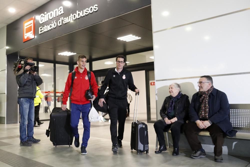 Els jugadors del Girona es desplacen fins a Madrid en l''AVE