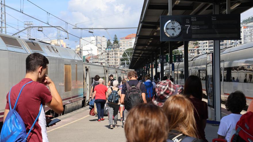 Guixar despide los Alvia a Madrid