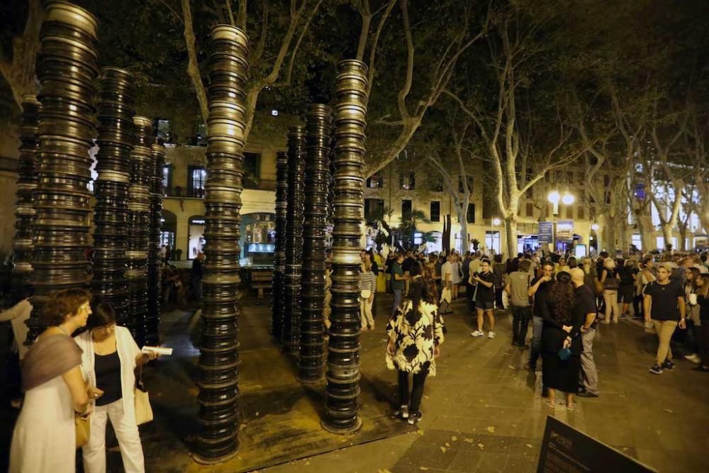 Palma brinda  y se rinde al arte, Nit de l'art