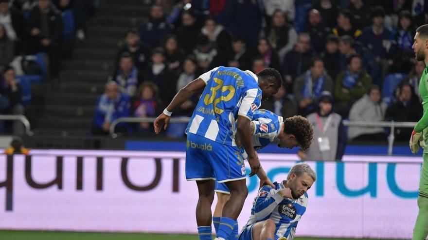 La reconstrucción del Dépor sin Mella y con Yeremay en duda: "Al equipo le falta profundidad y progresión"