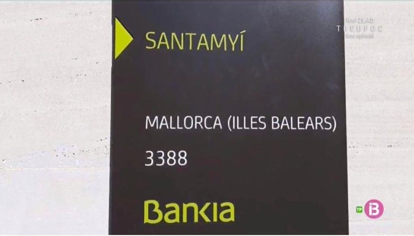 Errores en la nueva rotulación de Bankia