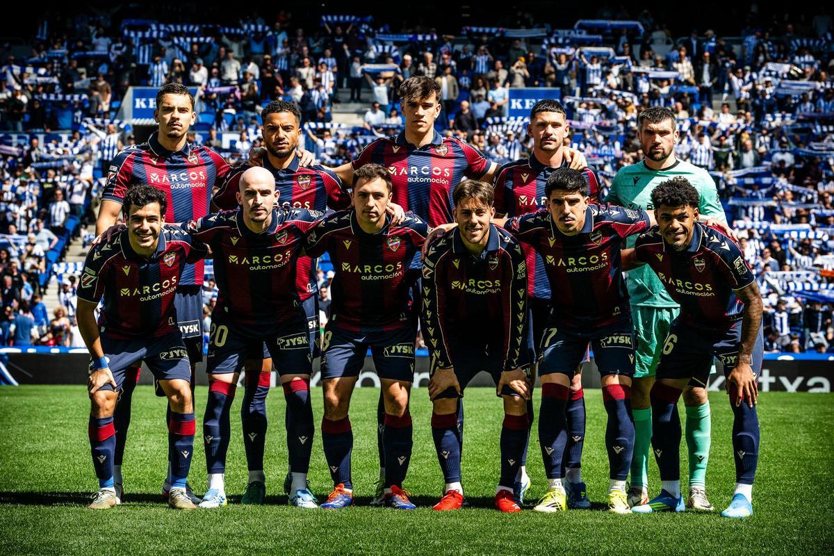 Los once elegidos para salir desde la partida contra la Real Sociedad.