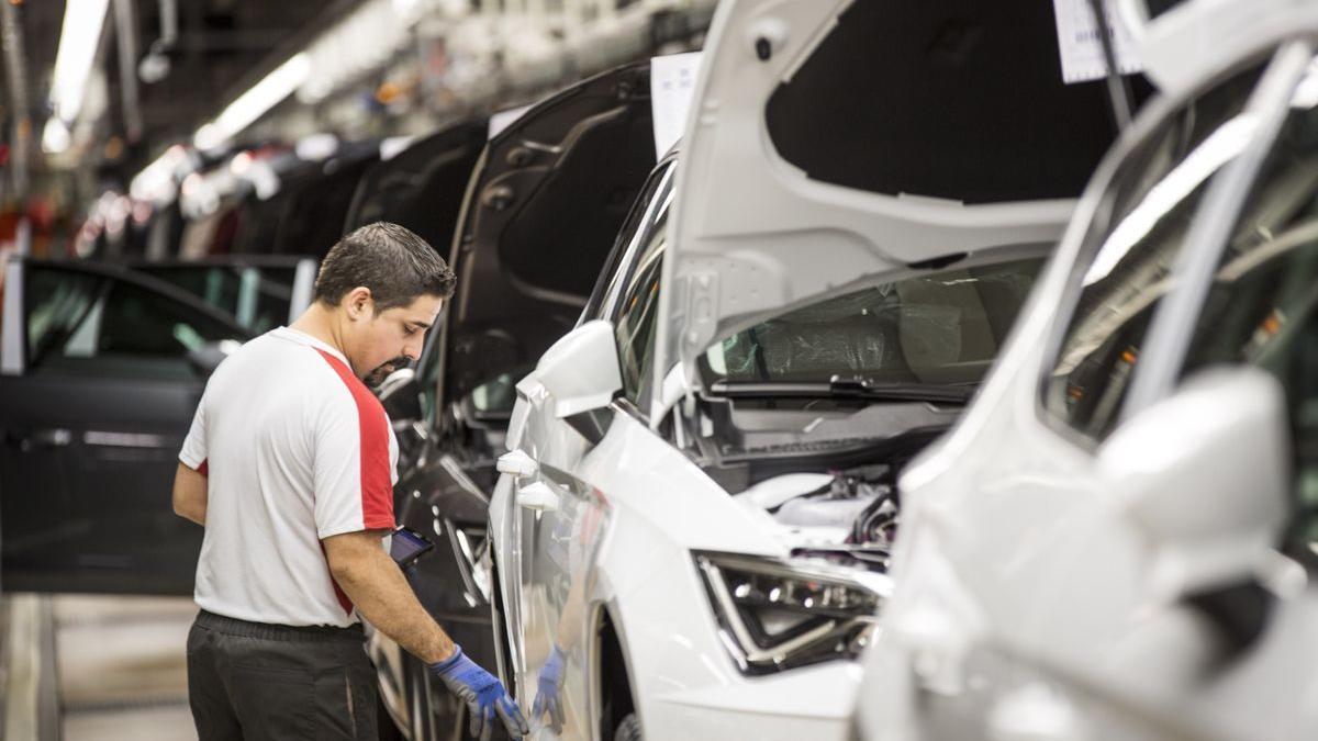 Fábrica de Seat en Martorell.