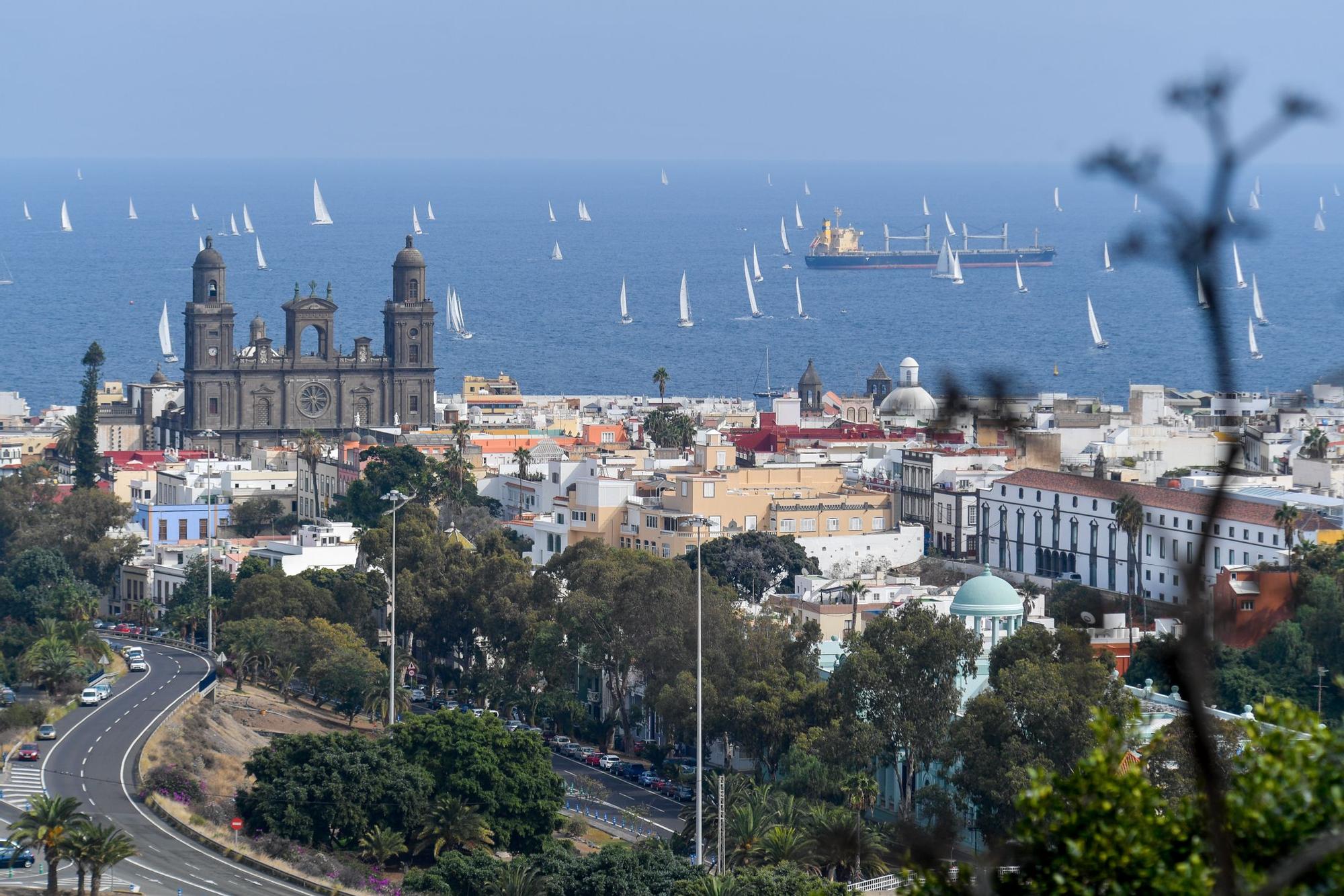 Salida de la regata ARC 2021 de Las Palmas de Gran Canaria