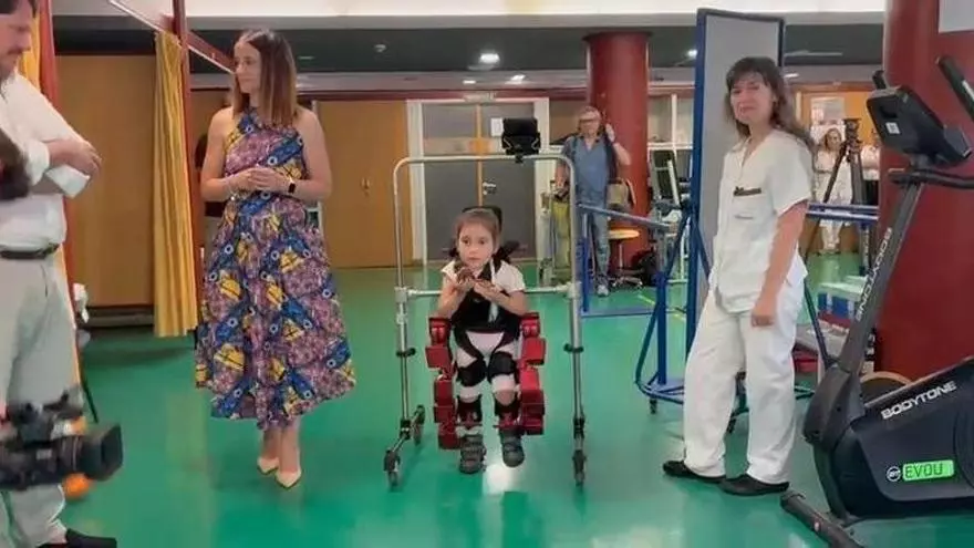 Exoesqueleto pediátrico de la Arrixaca