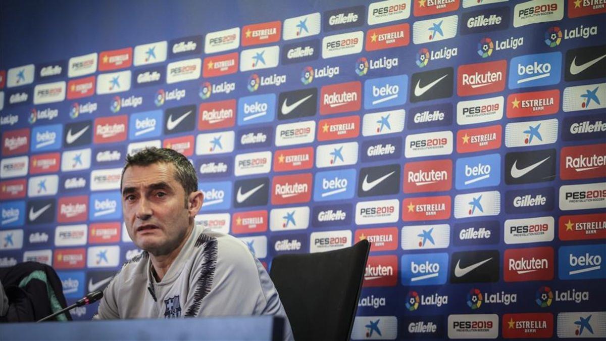 Valverde,  en la rueda  de prensa