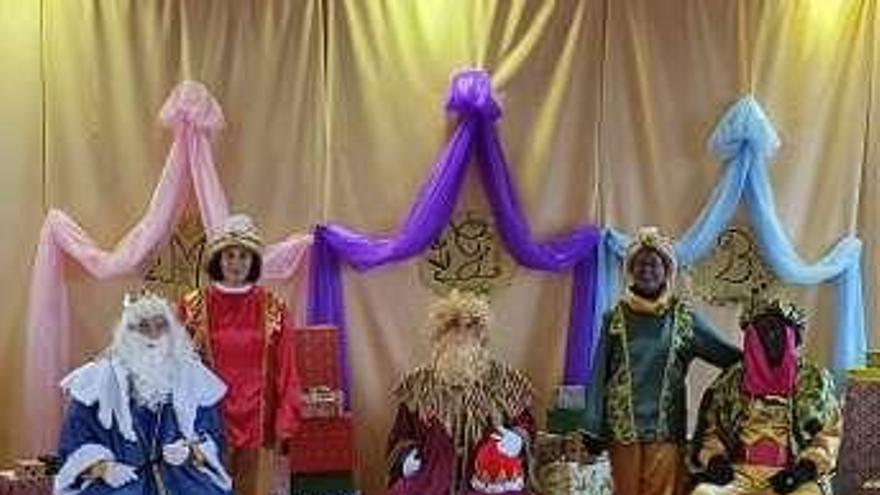 La visita de los Reyes en La Pedrera