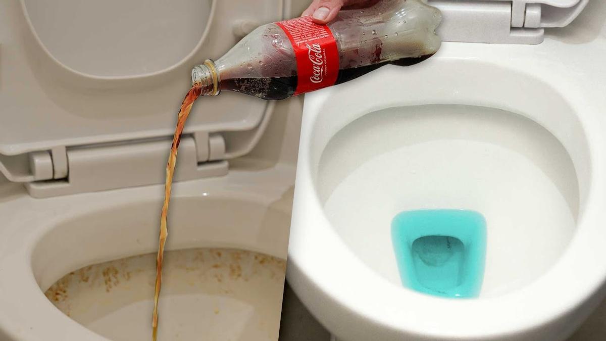 Limpiar el WC con este refresco puede dejarlo como nuevo