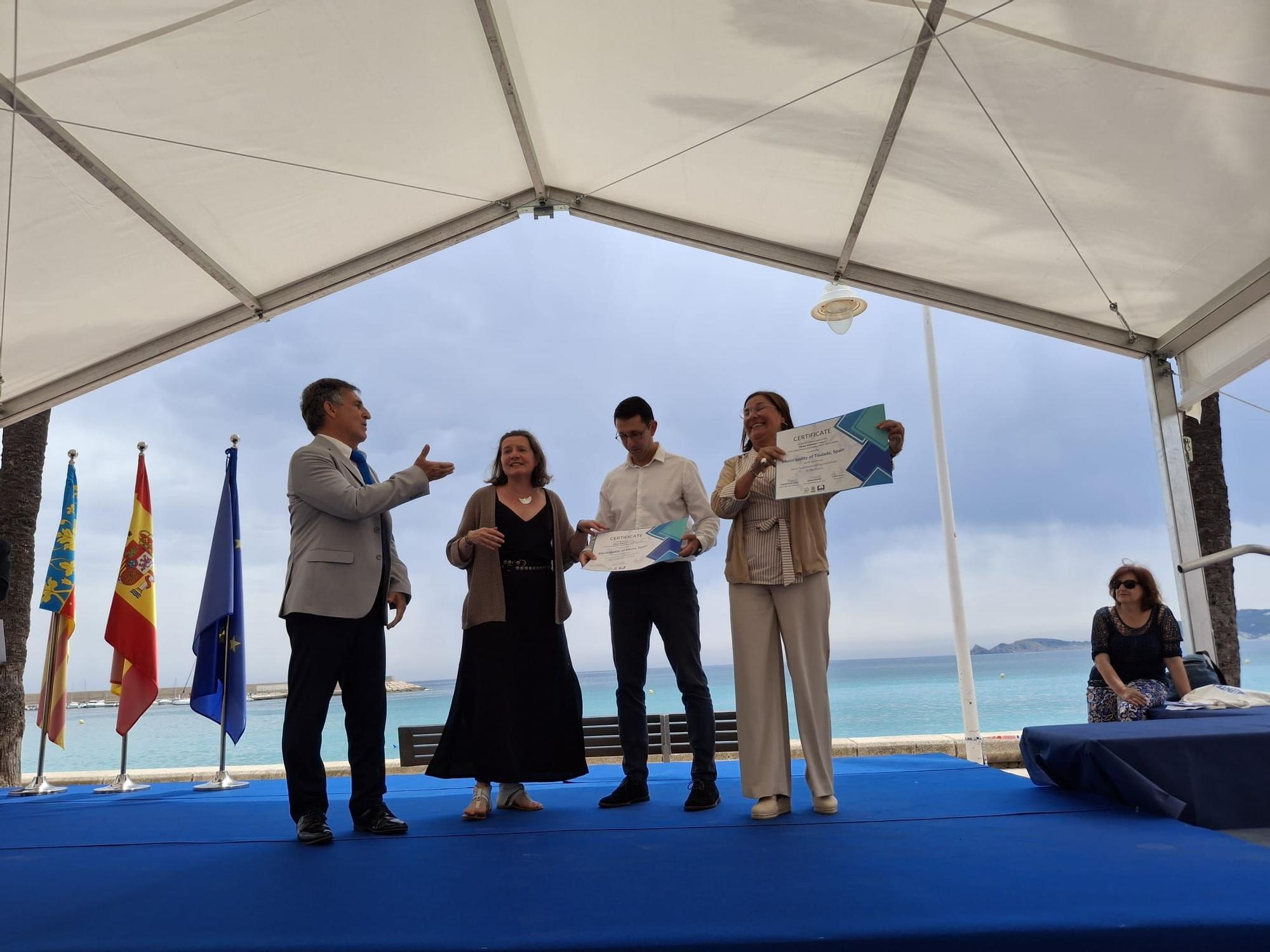 Xàbia, escenario de bandera: así ha sido la entrega de las 164 banderas azules (imágenes)