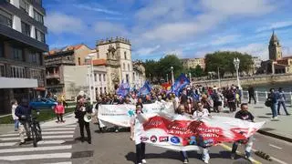 Los sindicatos minoritarios denuncian en Gijón la "pérdida de poder adquisitivo y derechos laborales"