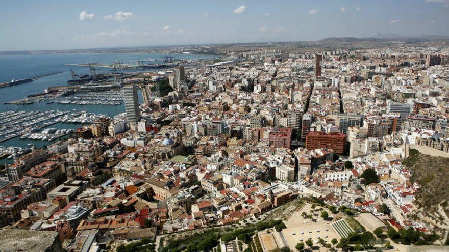 Vista panorámica de Alicante