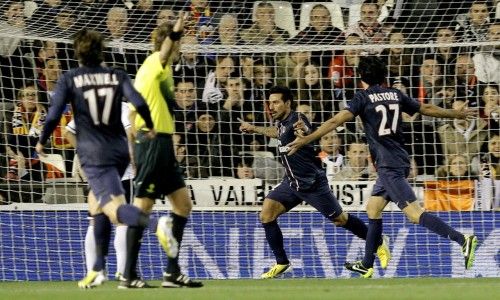Octavos de final de la Liga de Campeones: Valencia - Paris Saint Germain