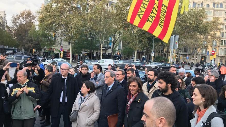 Torra declara al TSJC