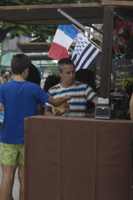 LAS PALMAS DE GRAN CANARIA. 01-09-16. Cine + Food en el Parque Santa Catalina FOTOS: JUAN CASTRO