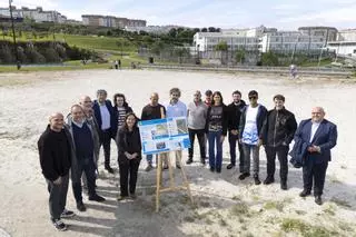 A Coruña construirá en Visma una zona para jugar a deportes de playa