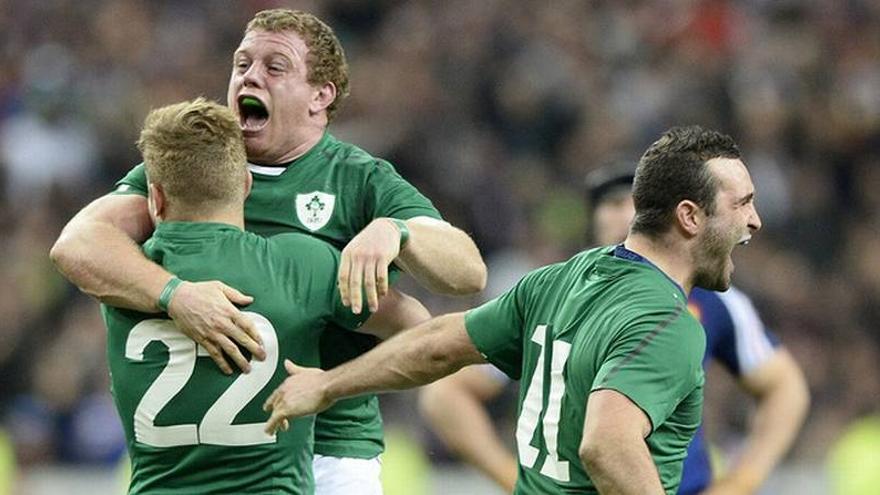 Irlanda gana el Seis Naciones de rugbi