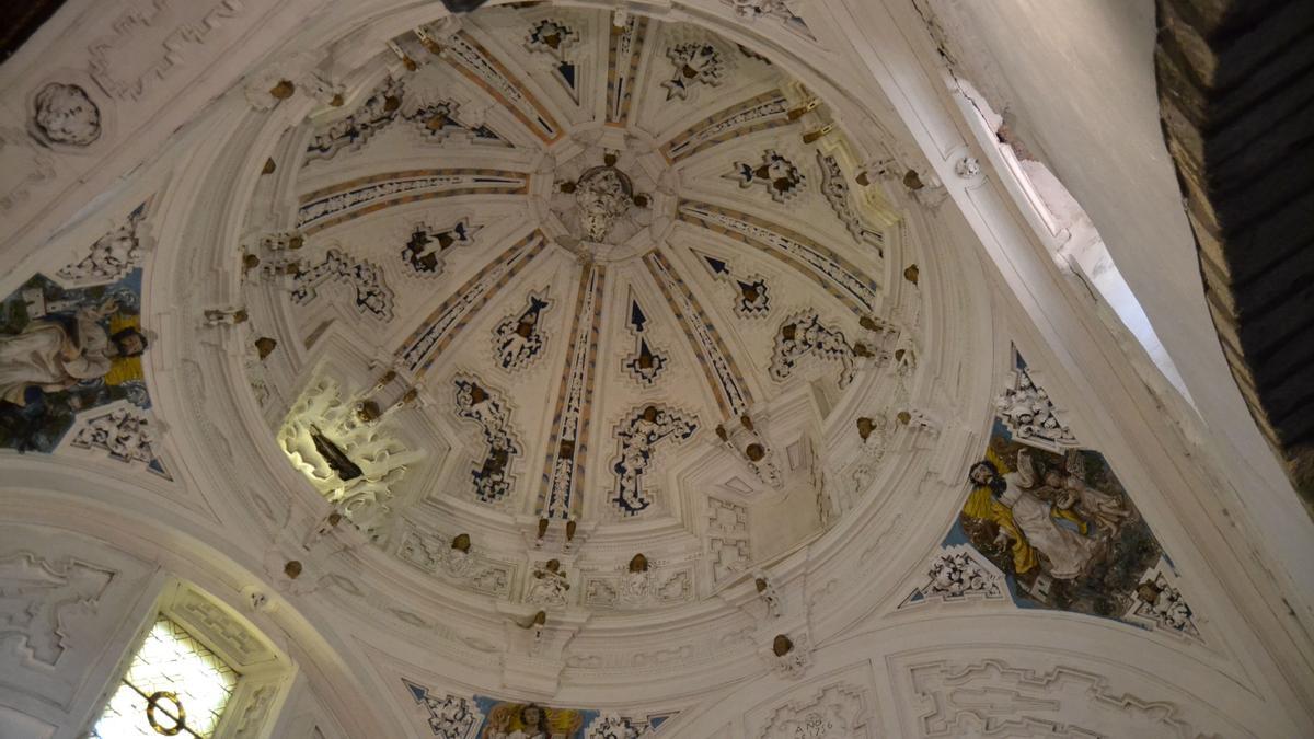 Cúpula del santuario de La Carballeda, en Rionegro del Puente