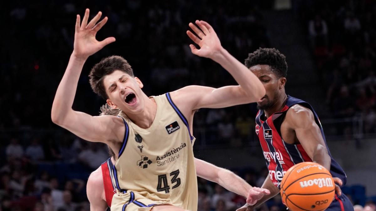 Nikola Kusturica, en el partido ante Baskonia