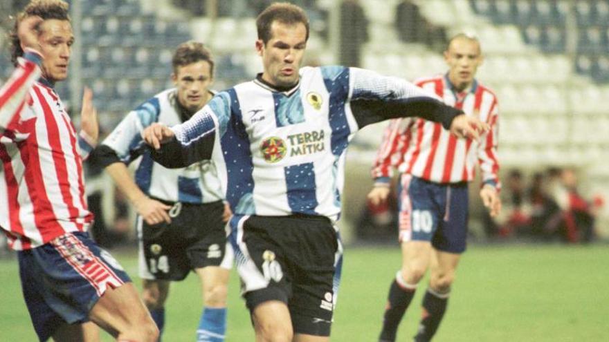 Josip Visnjic, en su época como jugador del Hércules.