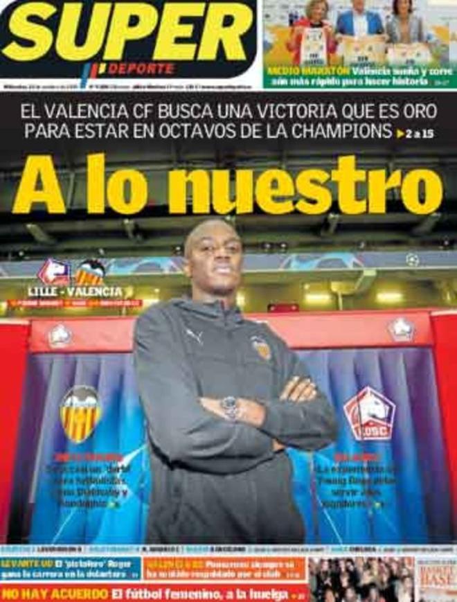 Así vienen las portadas de hoy en la prensa deportiva