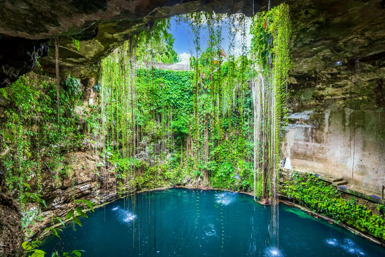 Así son los cenotes de la Riviera Maya en México