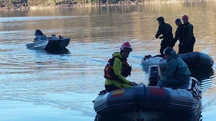 Un desaparecido en el embalse de Canelles