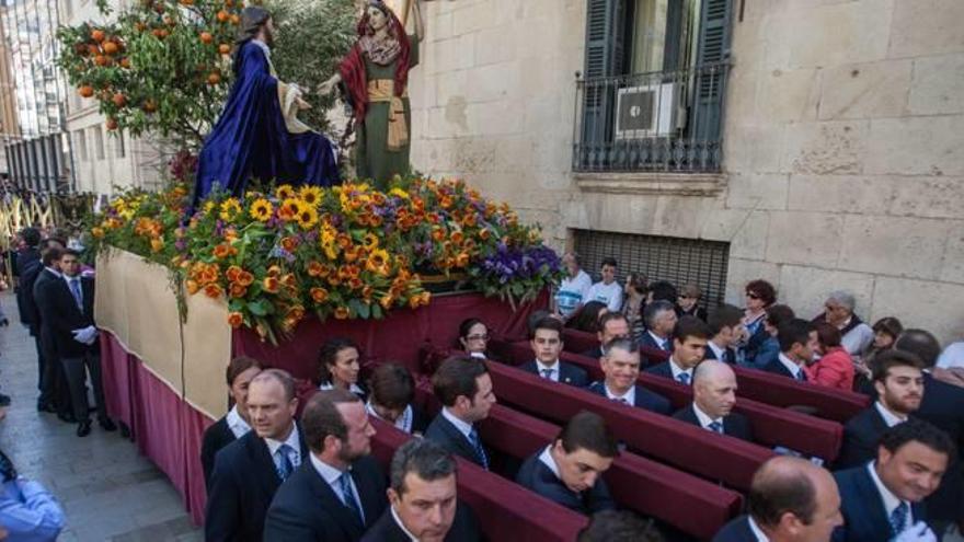 Cofradía Jesús en Samaria, Oración en el Huerto y Virgen de la Paz