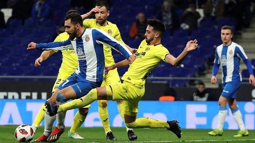 El Villarreal dice adiós a la Copa en Cornellà (3-1)